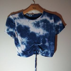 Charlotte Russe Tie Dye Crop Top